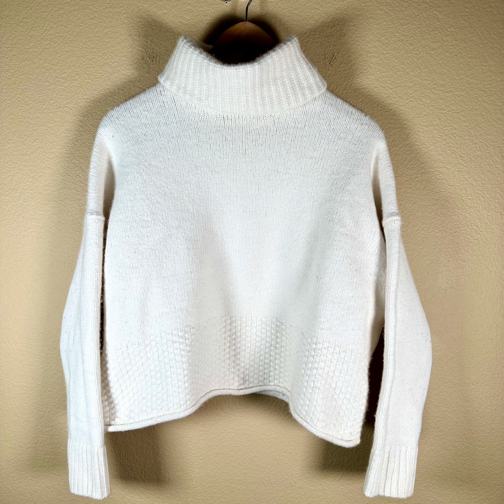 Madewell Sadler Turtleneck Sweater in Ivory - Picture 4 of 10